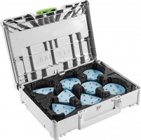 Festool 578196 Abrasives Systainer Granat SYS-STF D90/V93 GR-Set £69.00